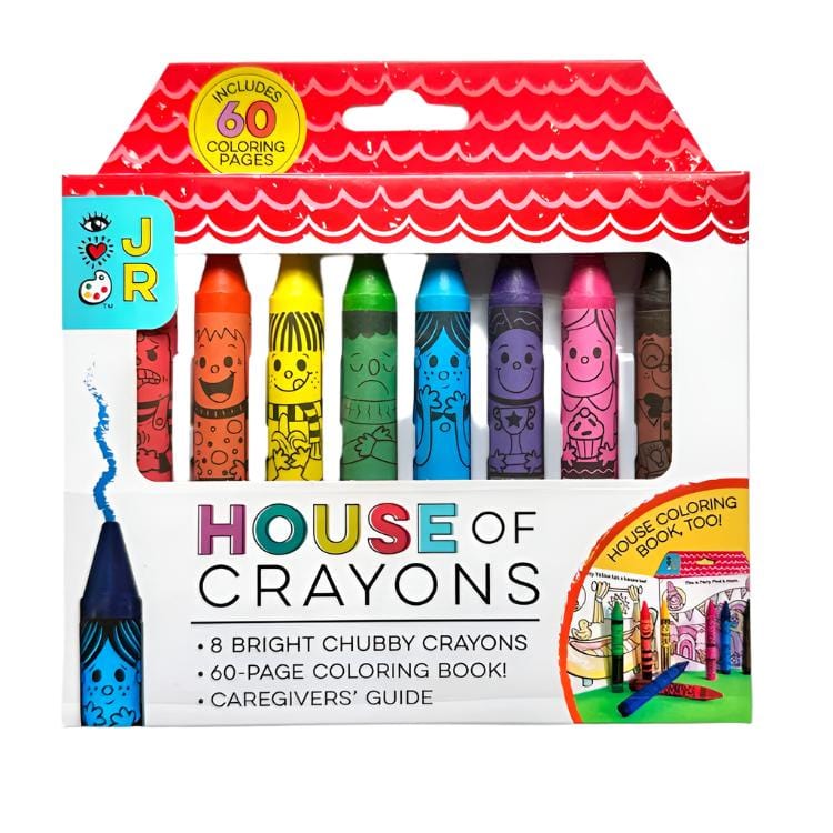 iHeartArt House of Crayons with Coloring Book