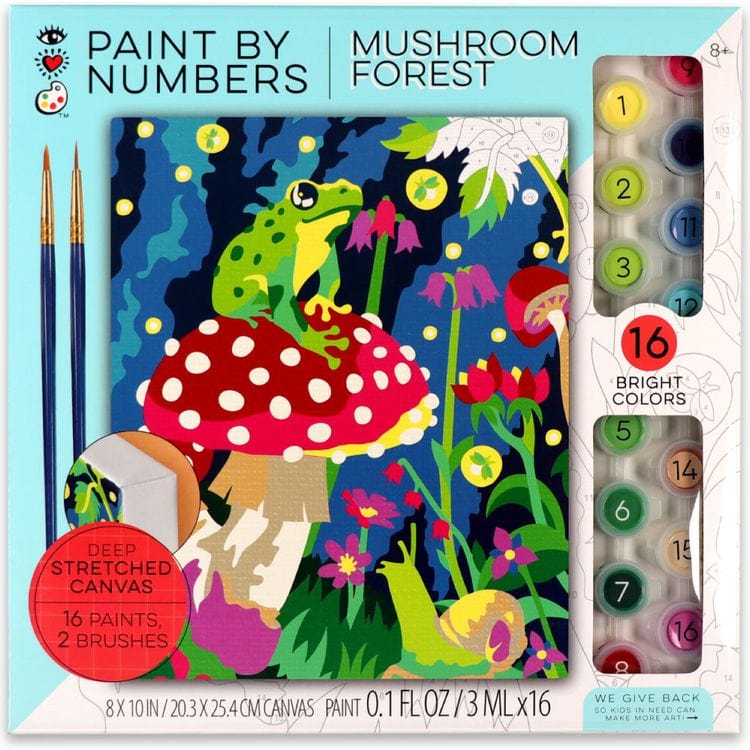 iHeartArt Paint By Numbers- Mushroom Forest