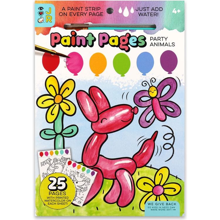 iHeartArt Paint Pages: Party Animals