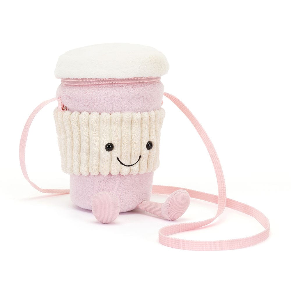 Jellycat, Inc. Amuseables Coffee-To-Go Pink Bag