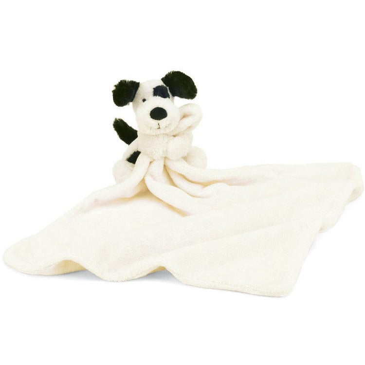 Jellycat, Inc. Bashful Black & Cream Puppy Soother