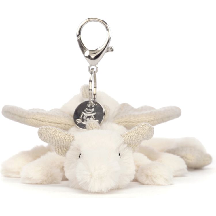 Jellycat, Inc. Snow Dragon Bag Charm