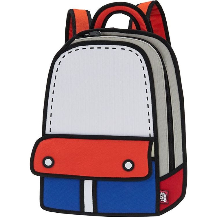 Jump From Paper Adventure Backpack - Red