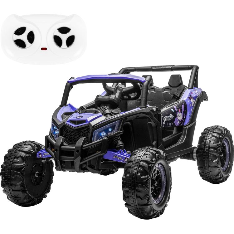 Kool Karz Playground 12V Kuromi Adventure UTV Ride On Toy Car with Remote Control