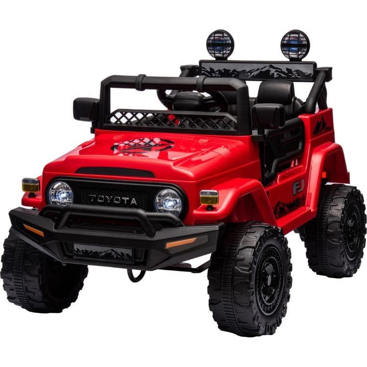 Kool Karz Playground Toyota FJ Cruiser 4WD 12V Ride On Toy Car Red