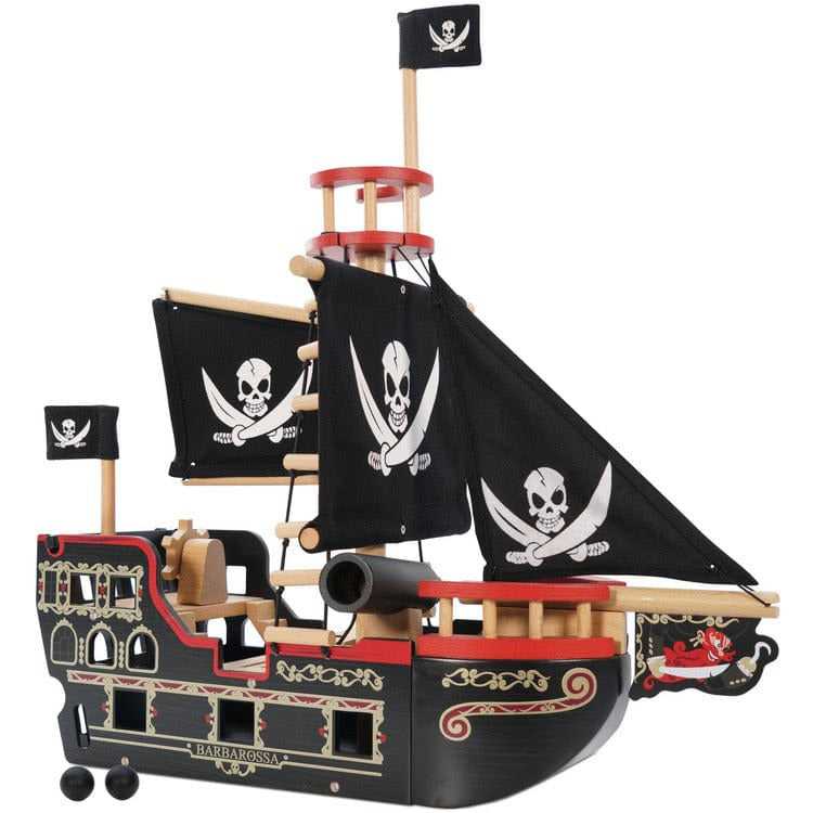 Le Toy Van Barbarossa Pirate Ship & Characters