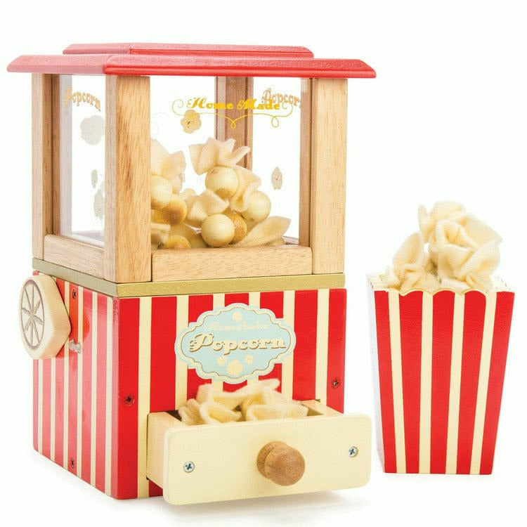 Le Toy Van Wooden Pretend Play Popcorn Machine