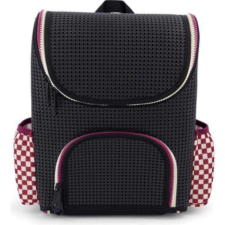 Light + Nine Student Backpack - Checkered Brick