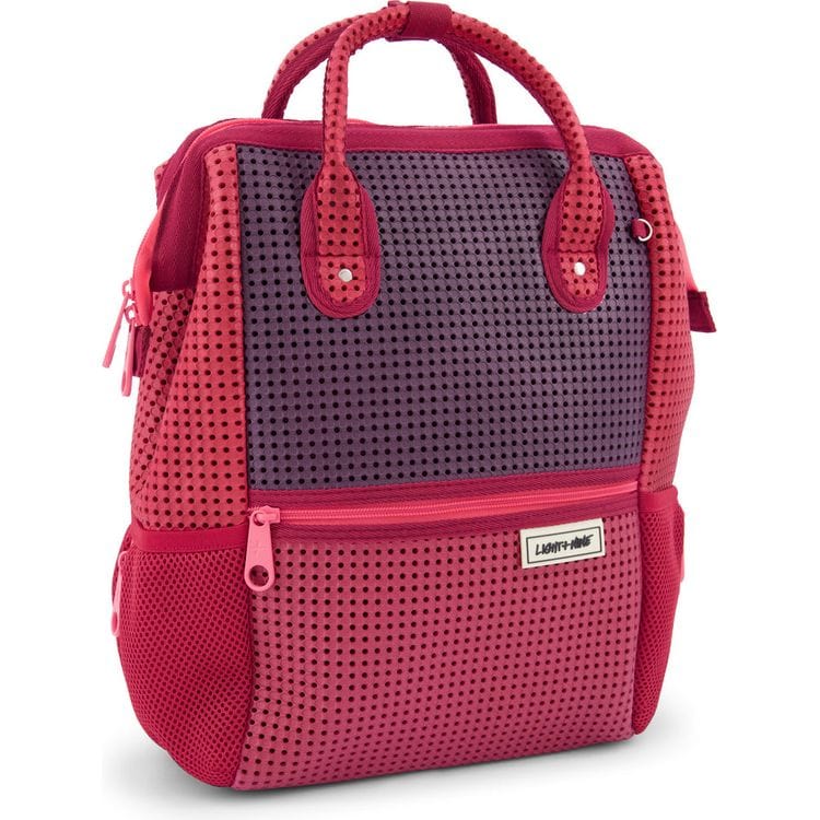 Light + Nine Tweeny Short Backpack - Multi Rose