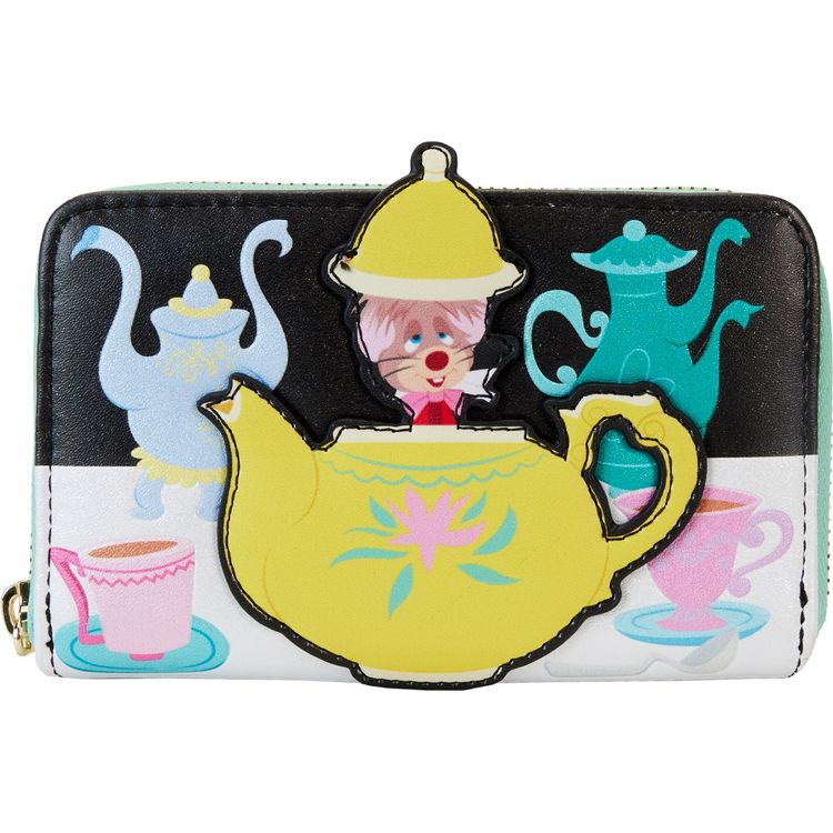 Loungefly Alice in Wonderland Unbirthday Zip Around Wallet