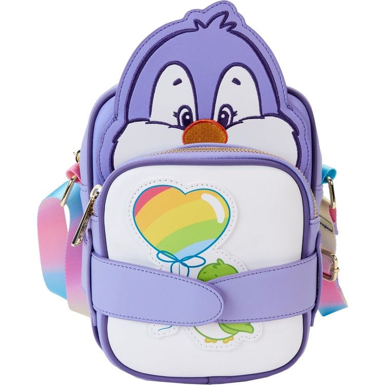 Loungefly Care Bear Cousins Cozy Heart Penguin Crossbuddies® Cosplay Crossbody Bag with Coin Bag