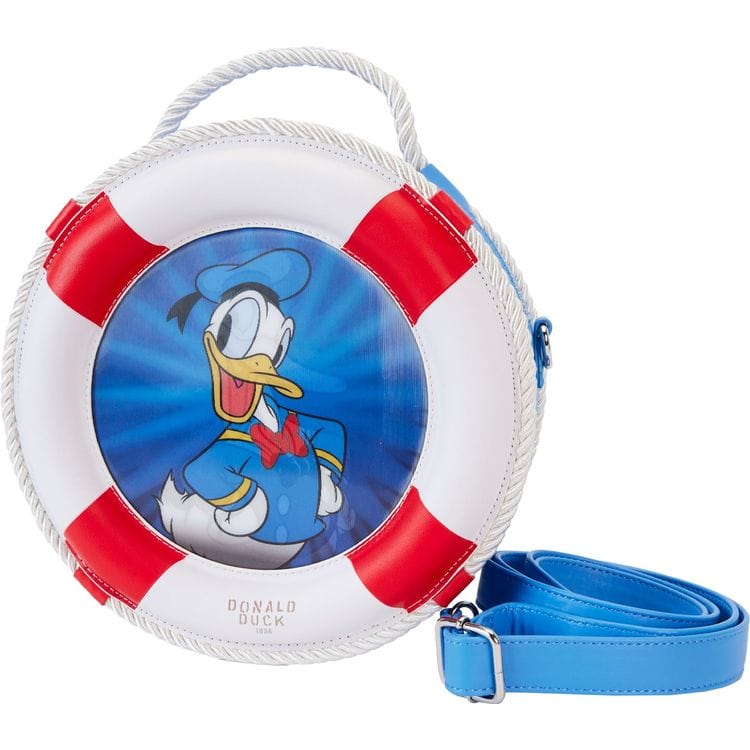 Loungefly Donald Duck 90th Anniversary Lenticular Crossbody Bag