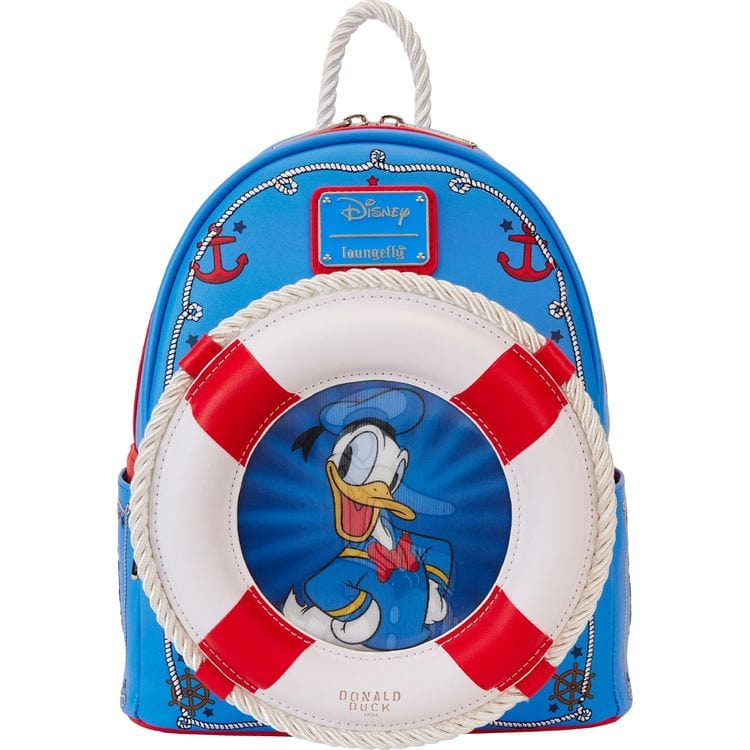 Loungefly Donald Duck 90th Anniversary Lenticular Mini Backpack