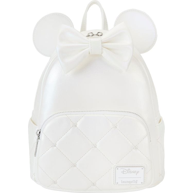 Loungefly Minnie Mouse Iridescent Wedding Mini Backpack