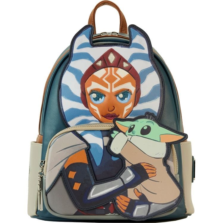 Loungefly The Mandalorian Ahsoka & Grogu Precious Cargo Mini Backpack