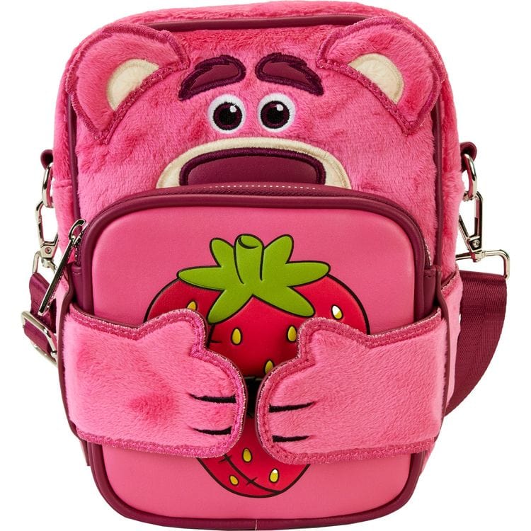 Loungefly Toy Story Lotso Plush Crossbuddies® Cosplay Crossbody Bag with Coin Bag