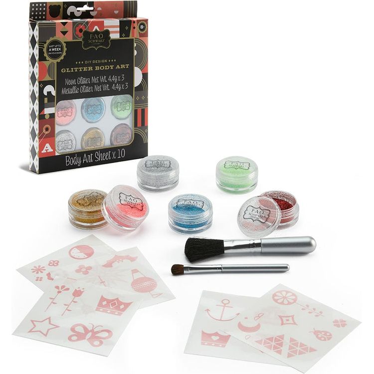 Marvin's Magic F.A.O. Schwarz® DIY Glitter Body Art Kit