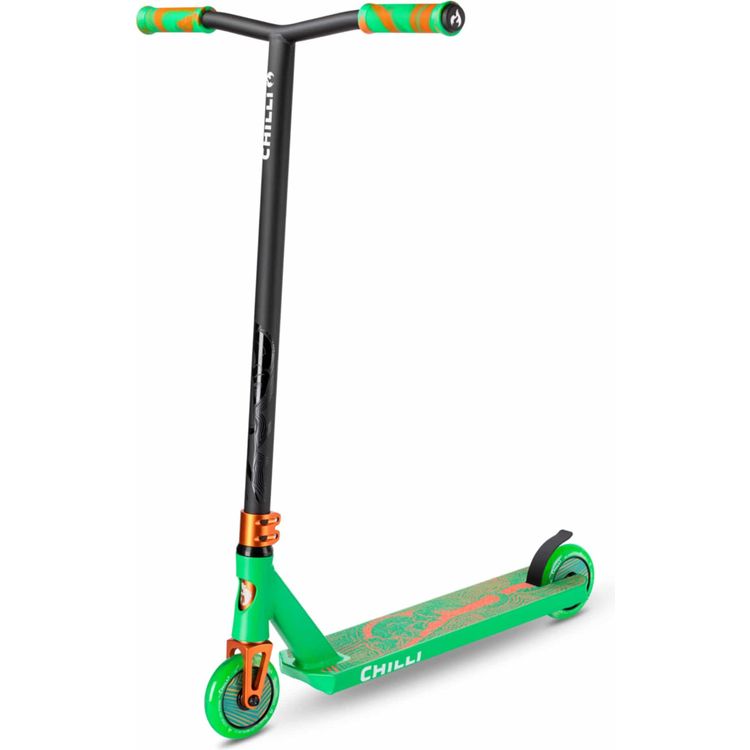 Micro Kickboard Chilli Critter Scooter - Green Chameleon