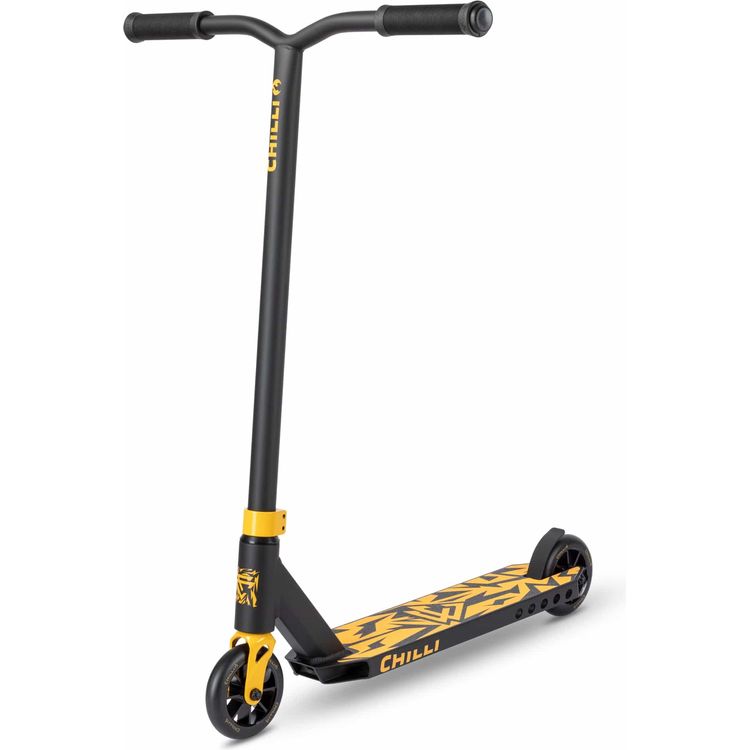 Micro Kickboard Corey Funk Signature Chilli Scooter - Black/Yellow