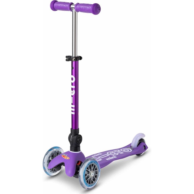 Micro Kickboard Micro Mini Foldable LED Scooter - Purple