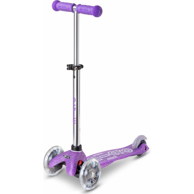 Micro Kickboard Micro Mini Glitter LED Scooter - Purple