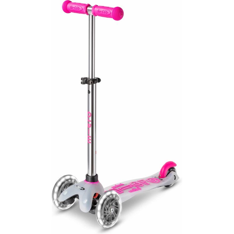 Micro Kickboard Micro Mini LED Scooter - Neon Pink