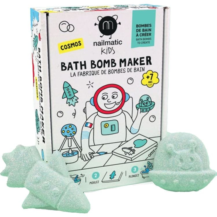 Nailmatic Bath Bomb Maker Kit for Kids - Cosmo