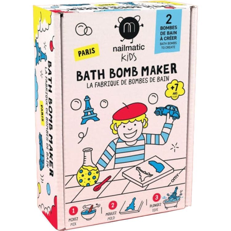 Nailmatic Bath Bomb Maker Kit for Kids - Paris