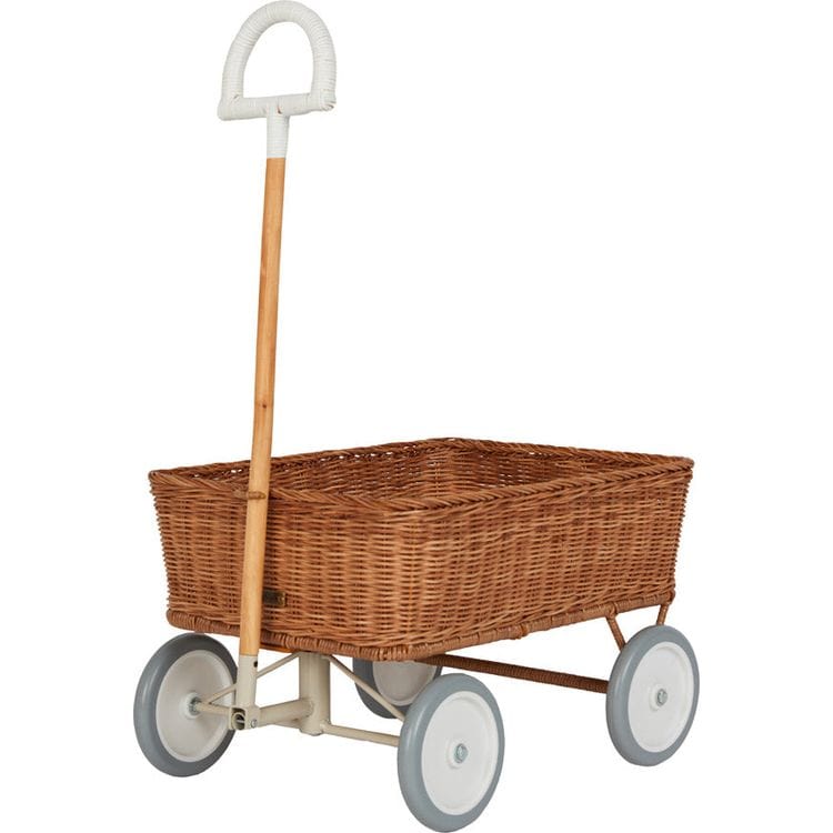 Olli Ella Rattan Wonder Wagon - Natural