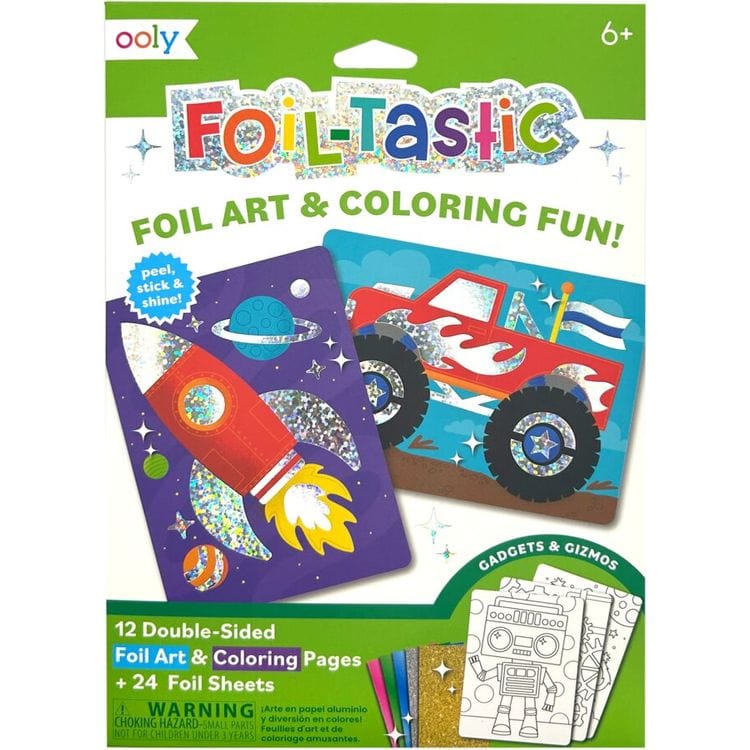 Ooly Foil-tastic Foil Art Kit: Gadgets & Gizmos