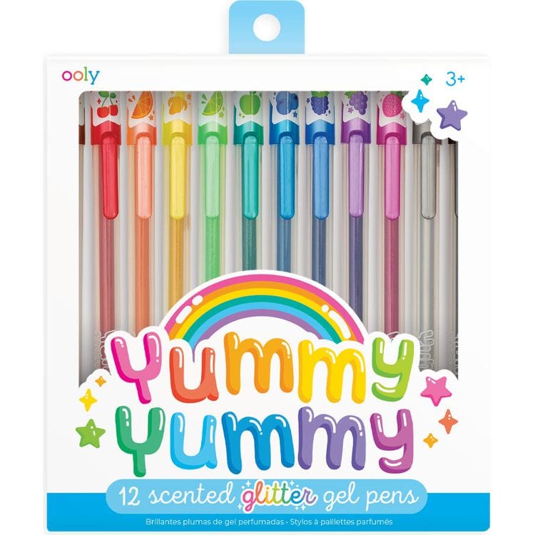 Ooly Yummy Yummy Scented Glitter Gel Pens 2.0 - Set of 12