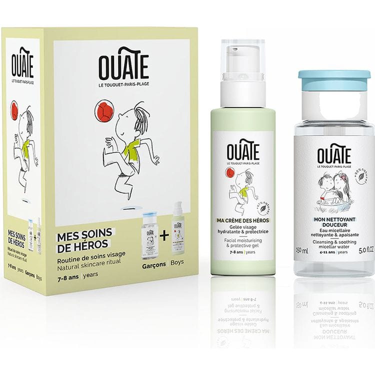 Ouate Boy's My Hero Skincare Routine 2-Piece Set (Ages 7-8)