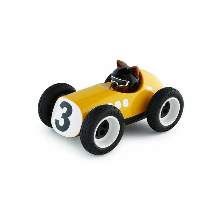 Playforever Egg Roadster Sunnyside Car Toy - Yellow