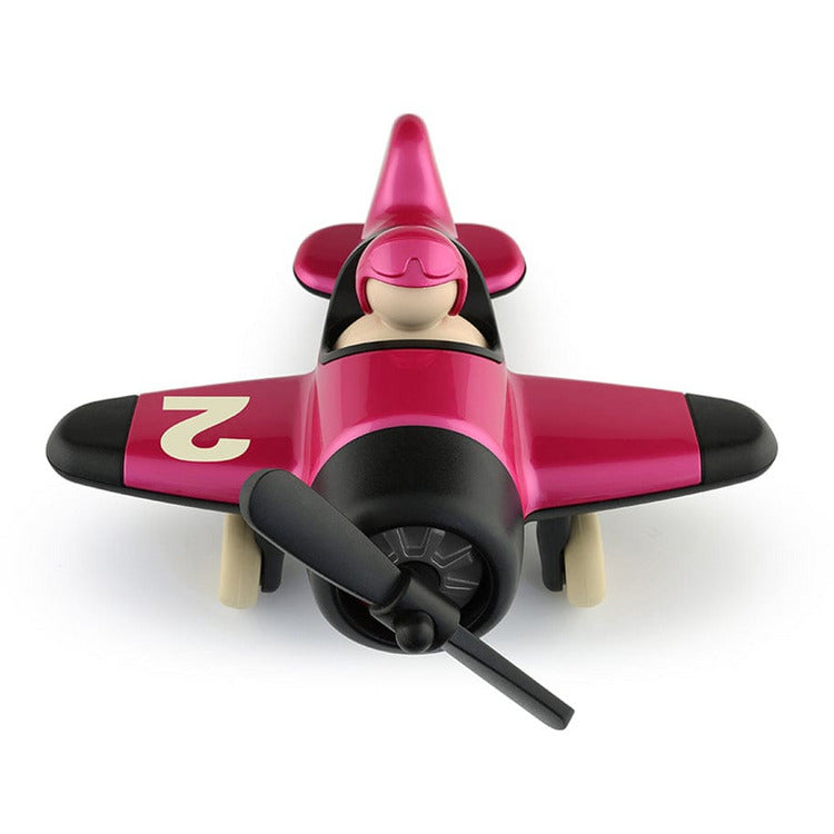 Playforever Mimmo Plane toy- Metallic Pink