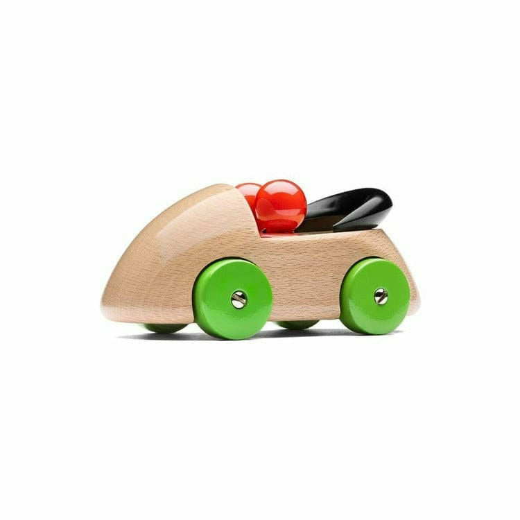 Playsam Wooden Streamliner Cab Toy Car