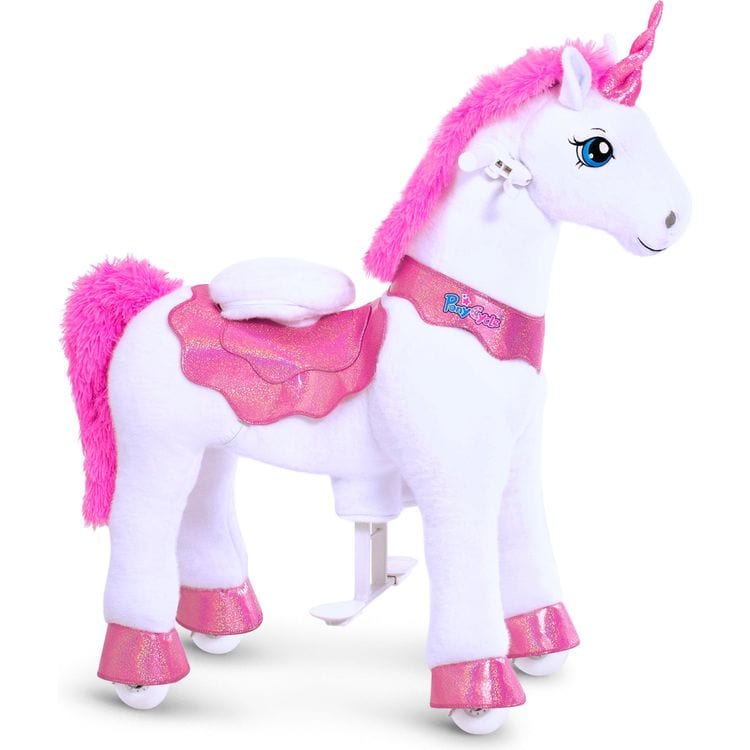 PonyCycle, Inc. Pink Ride-On Unicorn - Ages 4-9