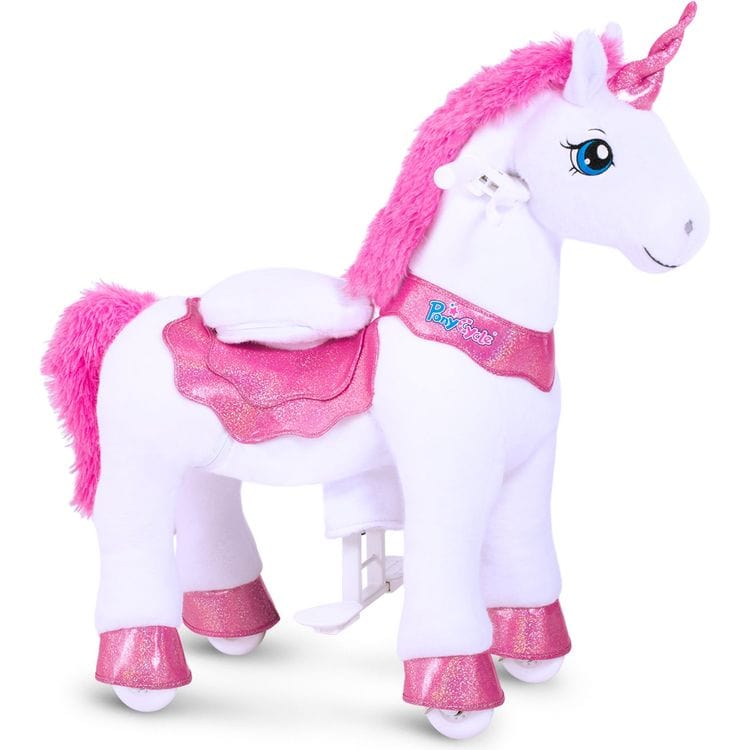 PonyCycle, Inc. Pink Ride-On Unicorn - Ages 3-5