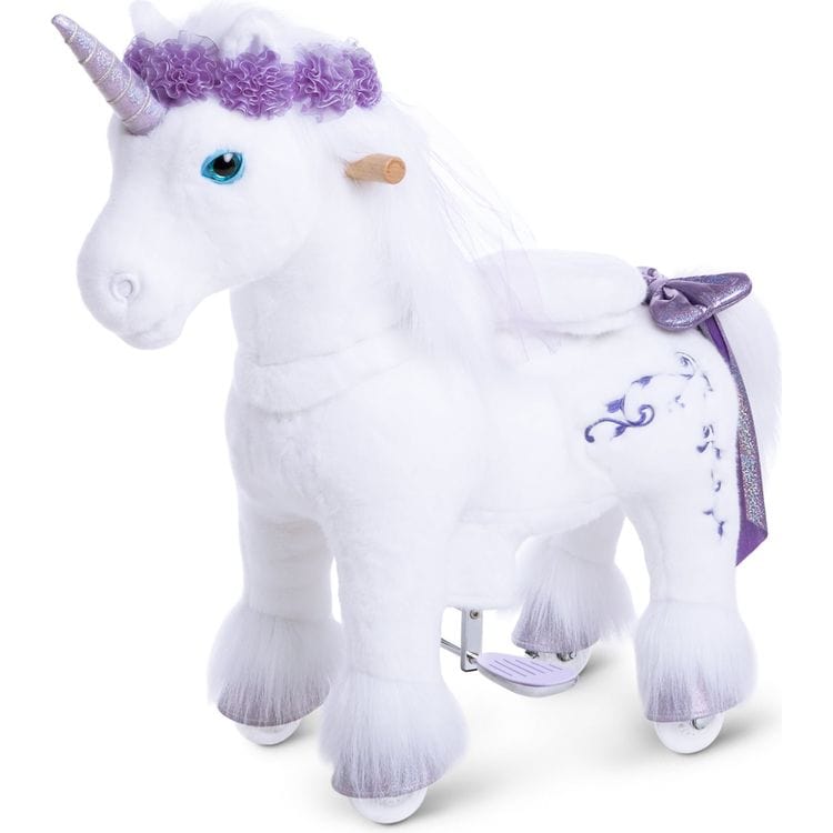 PonyCycle, Inc. Purple Ride-On Unicorn - 3-5 Years