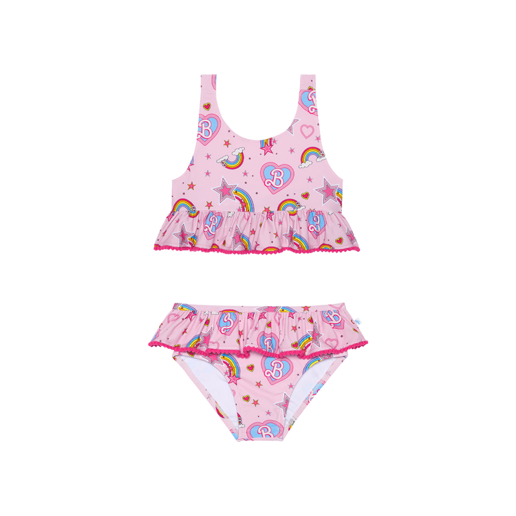 Posh Peanut Barbie Star Power - Ruffled Two Piece Tankini Set