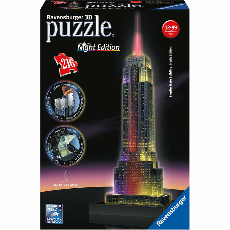 Ravensburger Empire State Building 3D Puzzle - Night Edition