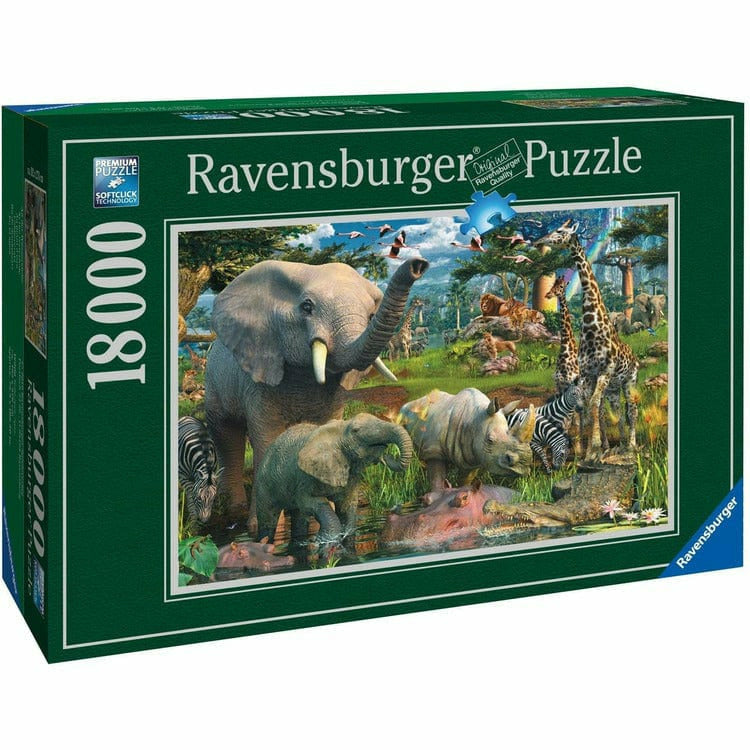 Ravensburger At The Water Hole - 18,000 Piece Puzzle