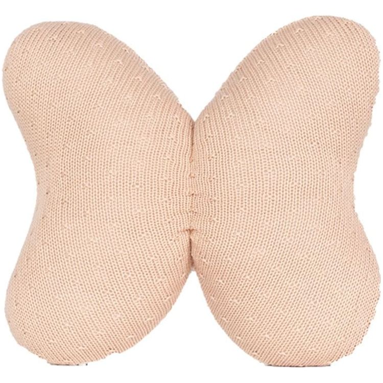 Rian Tricot Butterfly Pillow - Peach