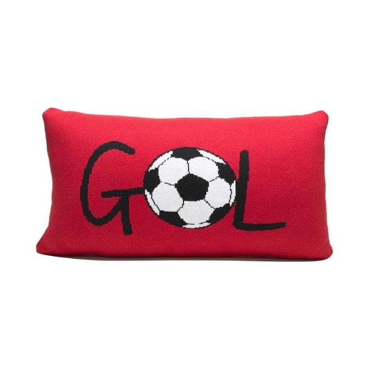 Rian Tricot Cherry GOL Soccer Pillow