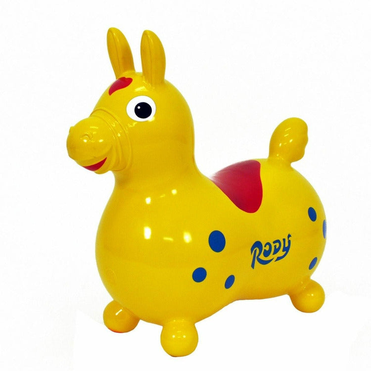 Rody® Yellow Rody Horse Inflatable Bouncer Ride-on