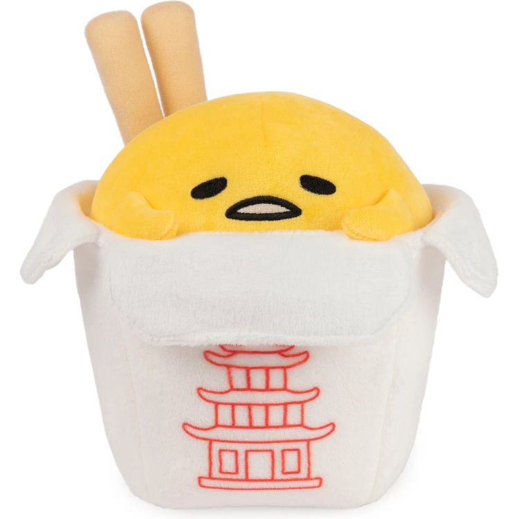 Sanrio Gudetama Takeout Container Plush