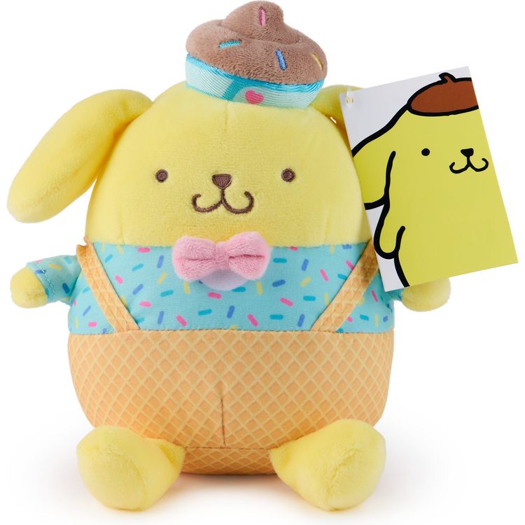 Sanrio GUND Sanrio Hello Kitty and Friends Pompompurin Ice Cream Plush