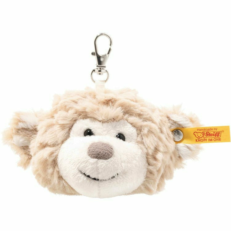 Steiff North America, Inc. Bingo Monkey Keychain, Beige, 8 Inches