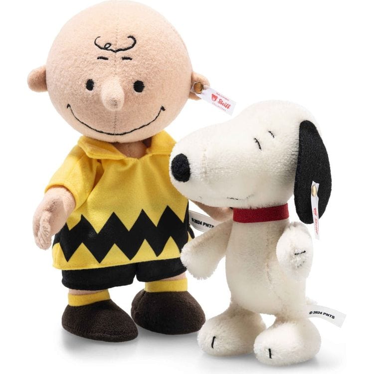 Steiff North America, Inc. Charlie Brown and Snoopy 2-Piece Limited Edition Set