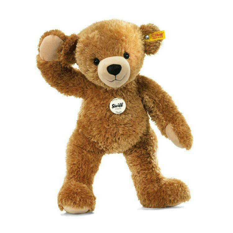 Steiff North America, Inc. Happy Teddy bear, light brown, 11 Inches