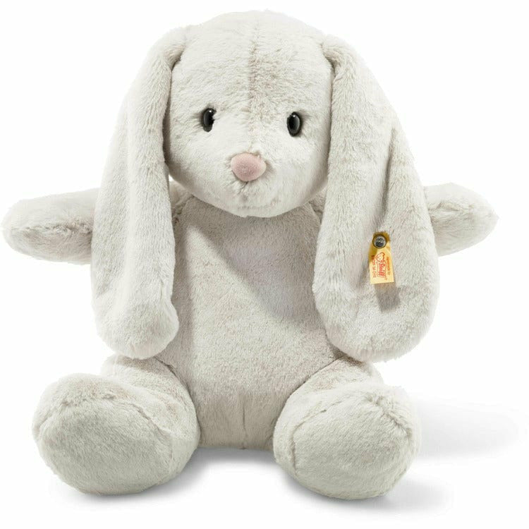 Steiff North America, Inc. Hoppie Rabbit, Light Grey, 16 Inches